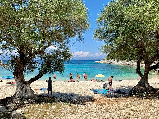 Emplisi beach, Fiskardo