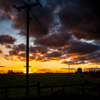 Barnby Dun sunset nov16