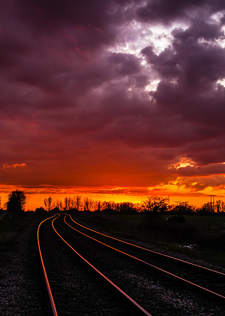 Barnby Dun sunset