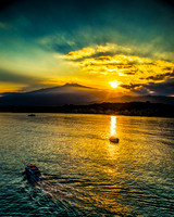 Mt Etna sunset