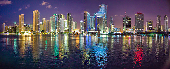 Miami USA at dawn