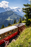 Schynige Platte cog railway, Swiss Alps