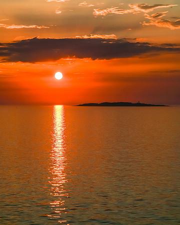 Sunset on the Baltic