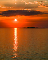 Sunset on the Baltic