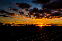 Barnby Dun sunset nov16