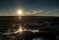 Northumberland coastline Craster