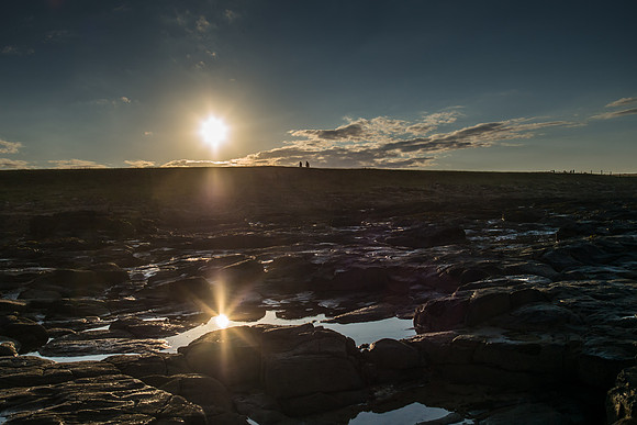 Northumberland coastline Craster