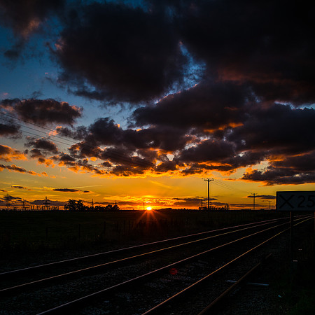 Barnby Dun sunset nov16