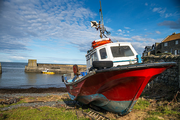 Craster harbour Northumberland