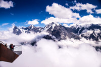 Schilthorn viewing platform, Swiss Alps