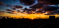 Barnby Dun sunset nov16